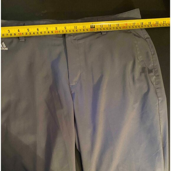 Adidas Climalite Mens 34X30 Golf Pants Athletic Gray Golfing Active - Picture 4 of 7